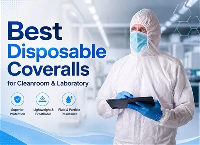 Toza xona va laboratoriya uchun eng yaxshi bir martalik kombinezonlar